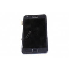 Samsung i9105 S2 Plus ekranas su lietimui jautriu stikliuku ir rėmeliu originalus